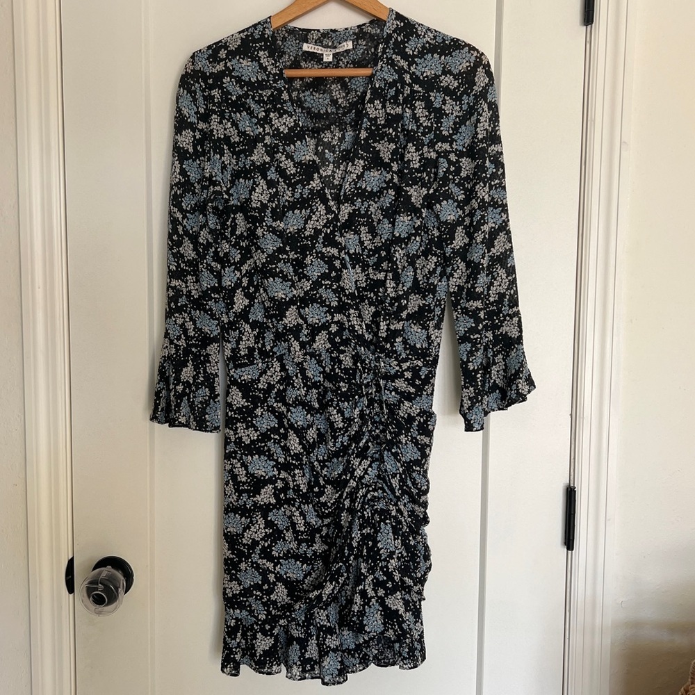 Veronica Beard Black Multi Sean Dress
